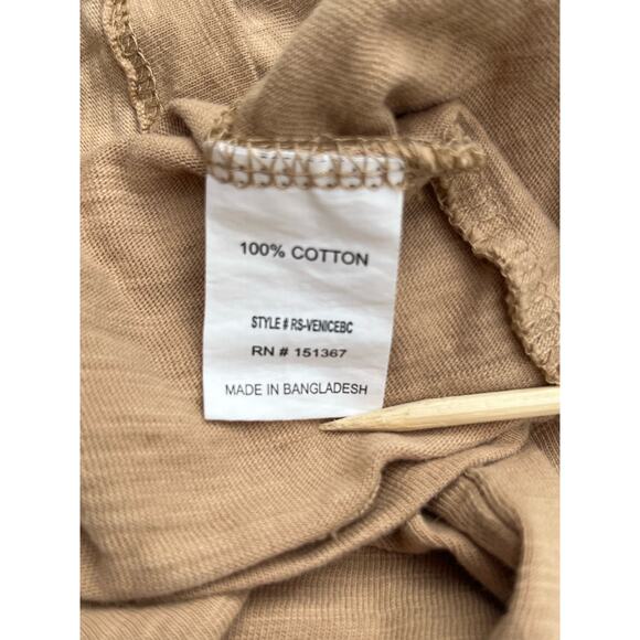 Venice Beach California Cotton Graphic Print Tank Top Womens Medium Beach Surf - Picture 4 of 7